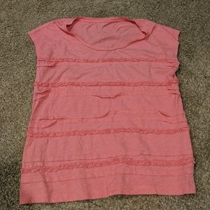 Loft pink shirt xl